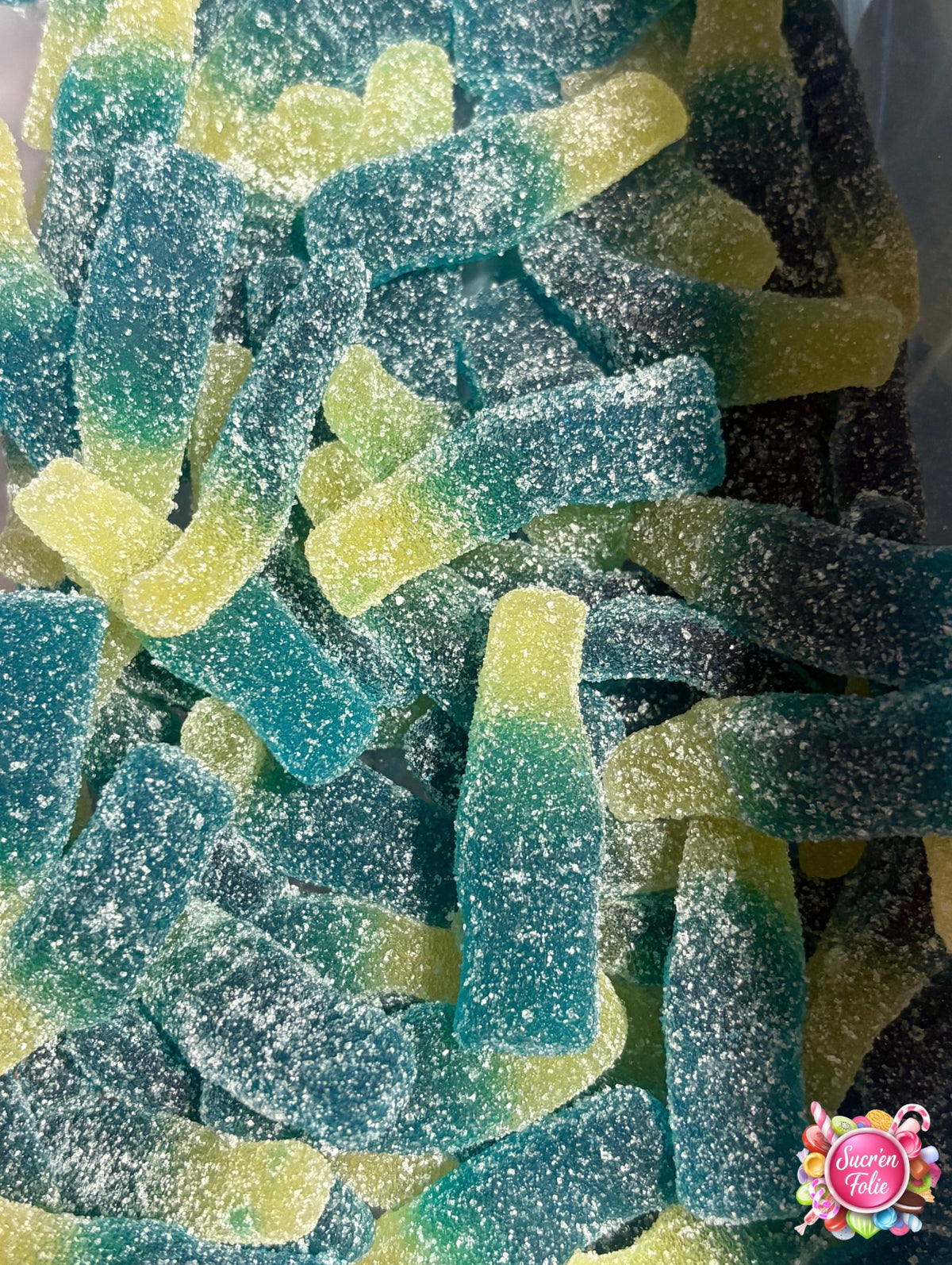 Bouteille Framboise Bleue Dulceplus (100g)