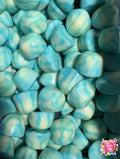Bisous Twist Bleu Lisse Damel (100g)